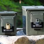 Latch Lock no-drill ammo can locking device