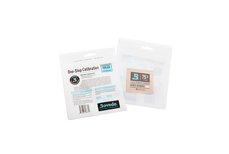 Boveda Smart Sensor kit thermometer, Bluetooth hygrometer, free app