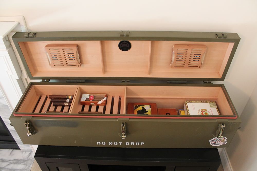 Ammodor Tactical Humidors | Ammo Can Cigar Humidors ... military fuse box 