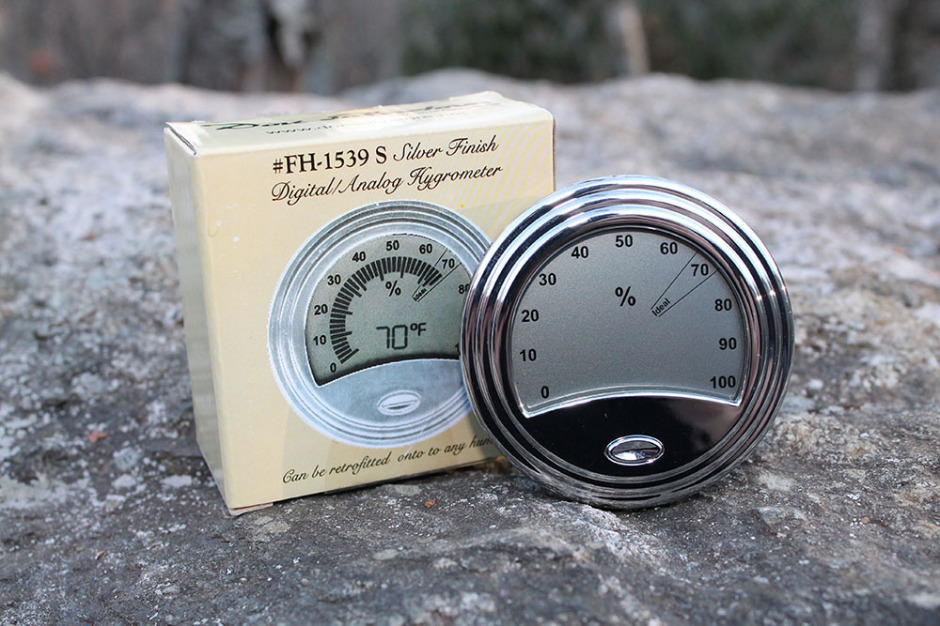 Visol Analog Hygrometer for Cigar Humidors – Lighters Direct