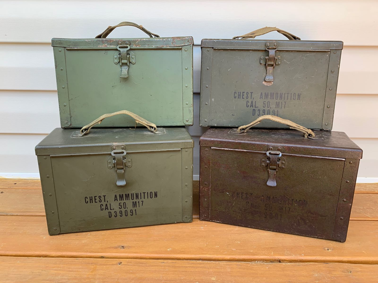 WWII Vintage Storage Box- Set of Two (2)