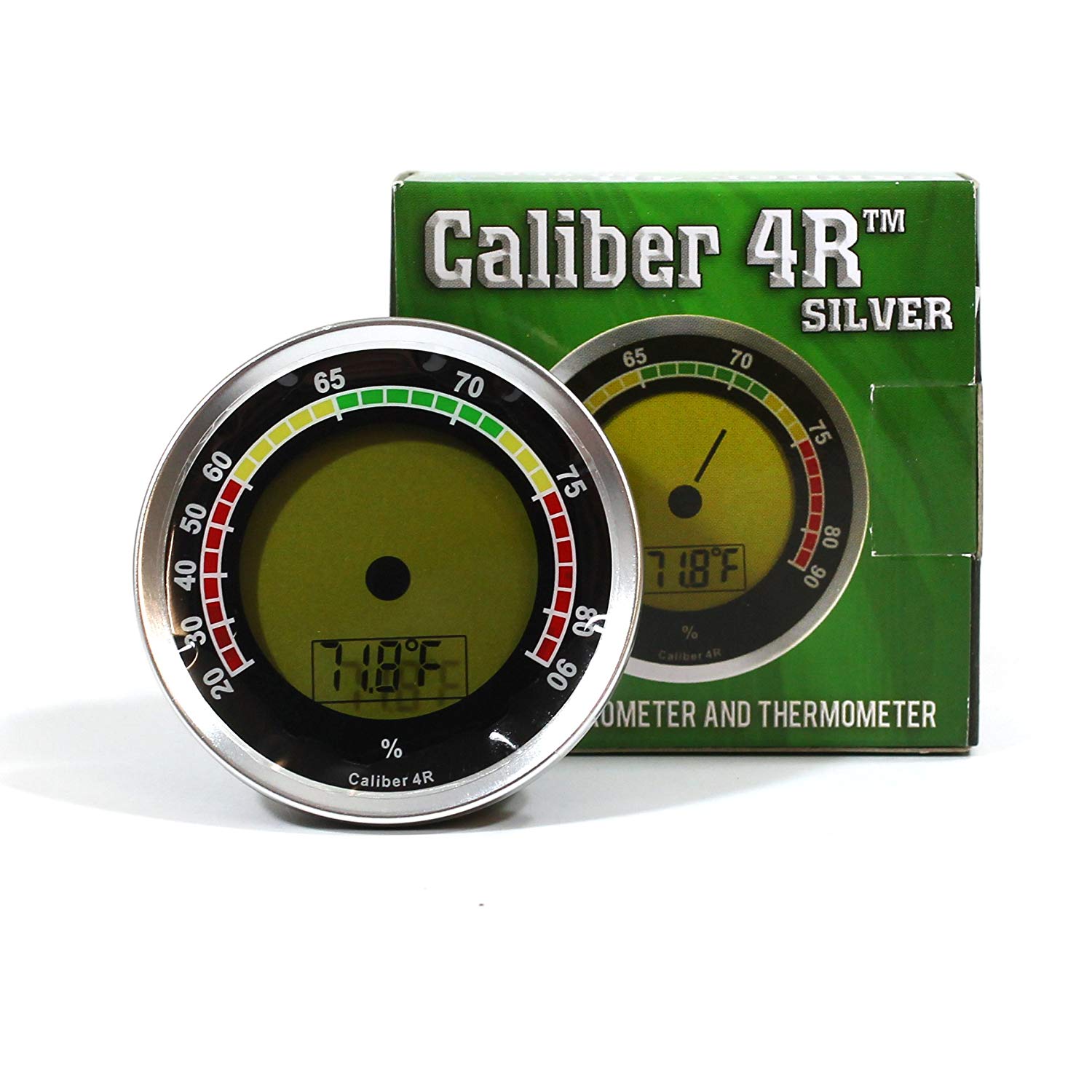 Caliber 4R Adjustable Digital Cigar Hygrometer